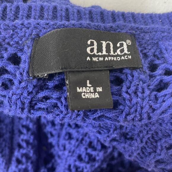 Ana Long Sleeve See Through Sweater - Picture 3 of 4